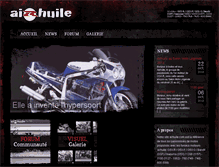 Tablet Screenshot of airhuile.com